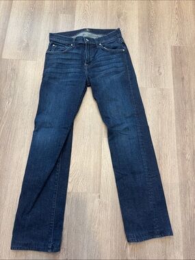 7 For All Mankind Men's Bootcut Jeans in Dark Indigo